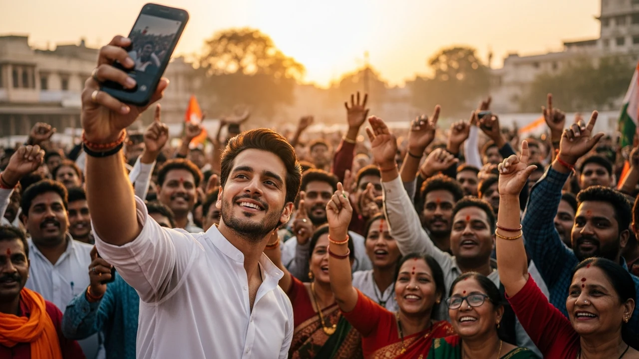 Digital Presence Indian Politician 2025