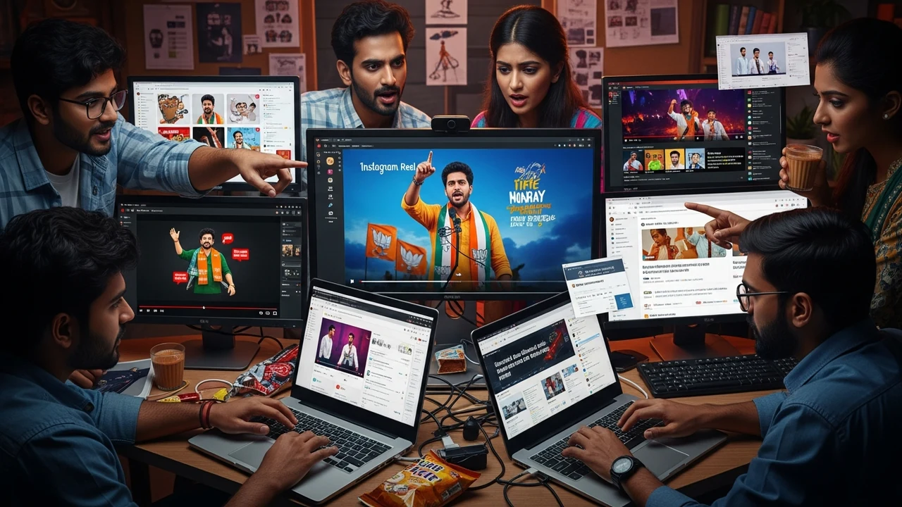 Political Social Media Strategy India 2025